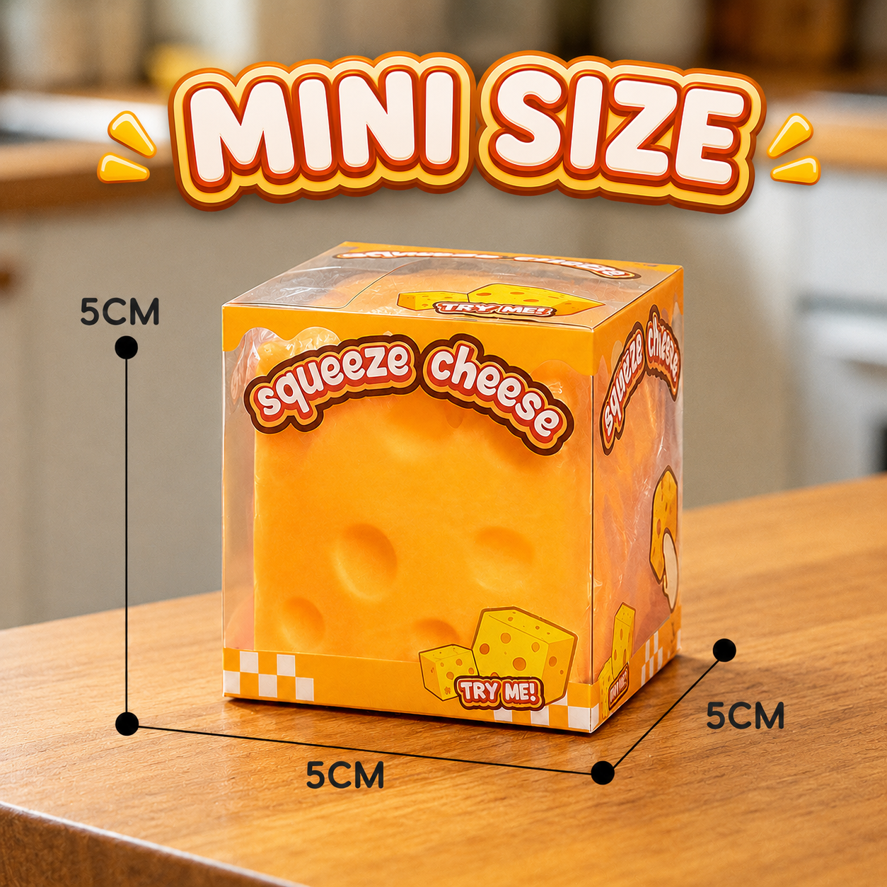Jumbo Cheese Squishy